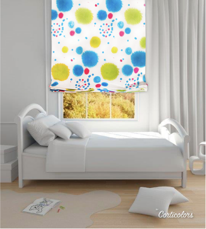 estor-paqueto-plegable-habitacion-juvenil-azul-circulos